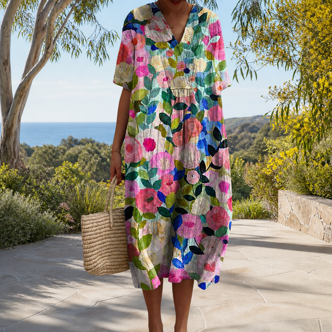 Comfortable spring dress
