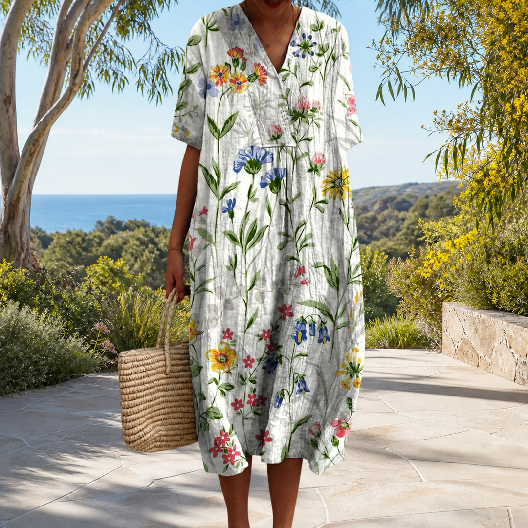 Comfortable spring dress