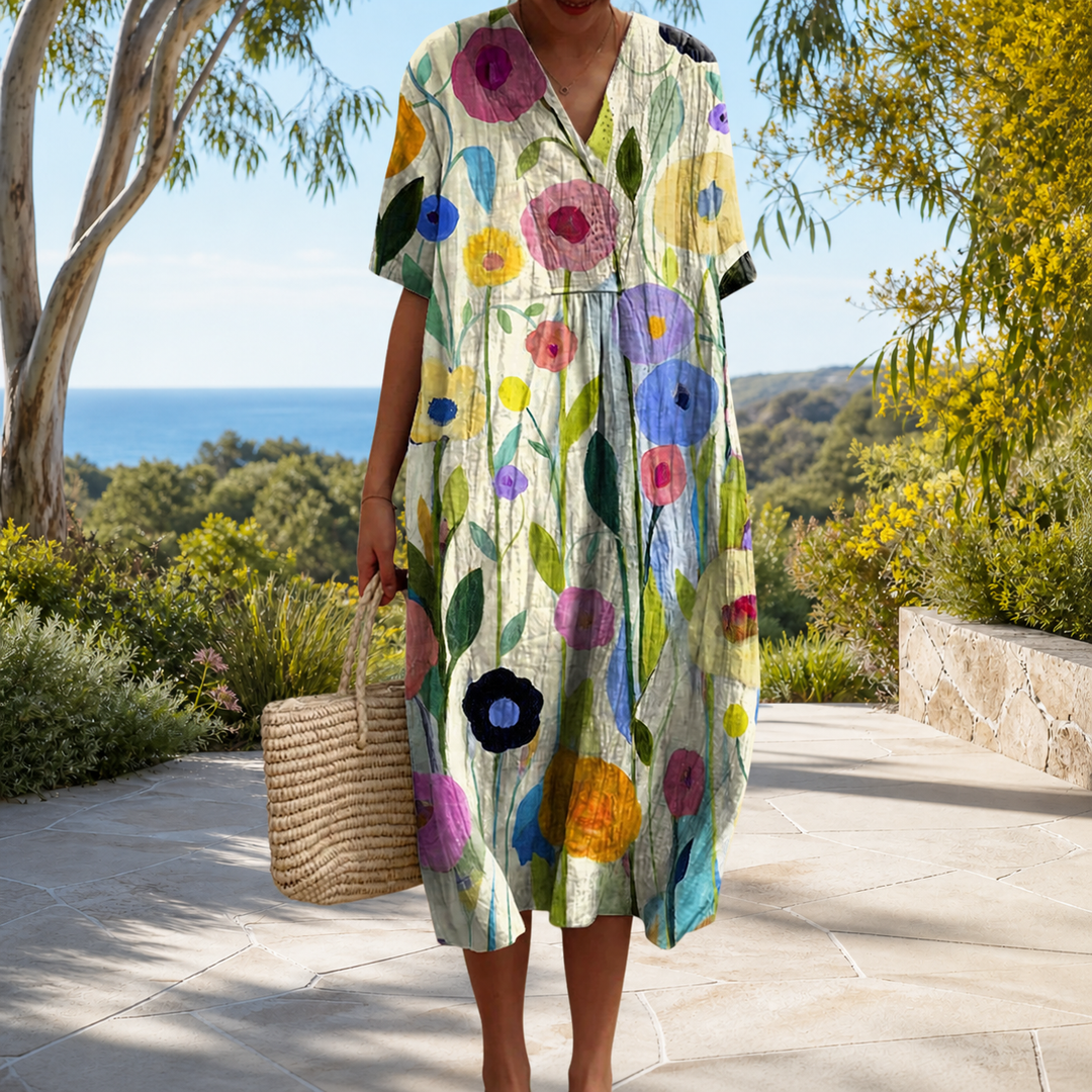 Comfortable spring dress