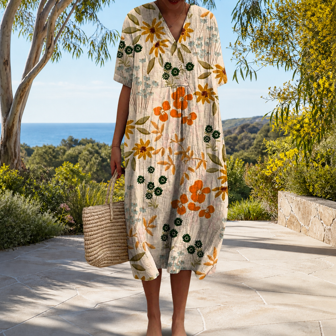 Comfortable spring dress