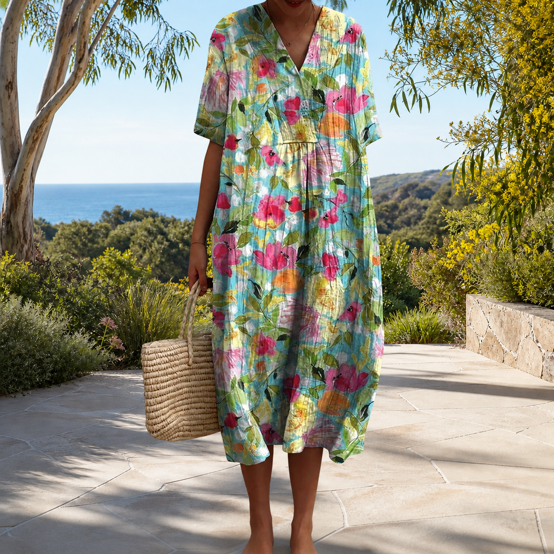 Comfortable spring dress