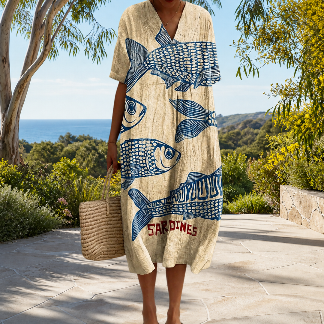 Comfortable spring dress