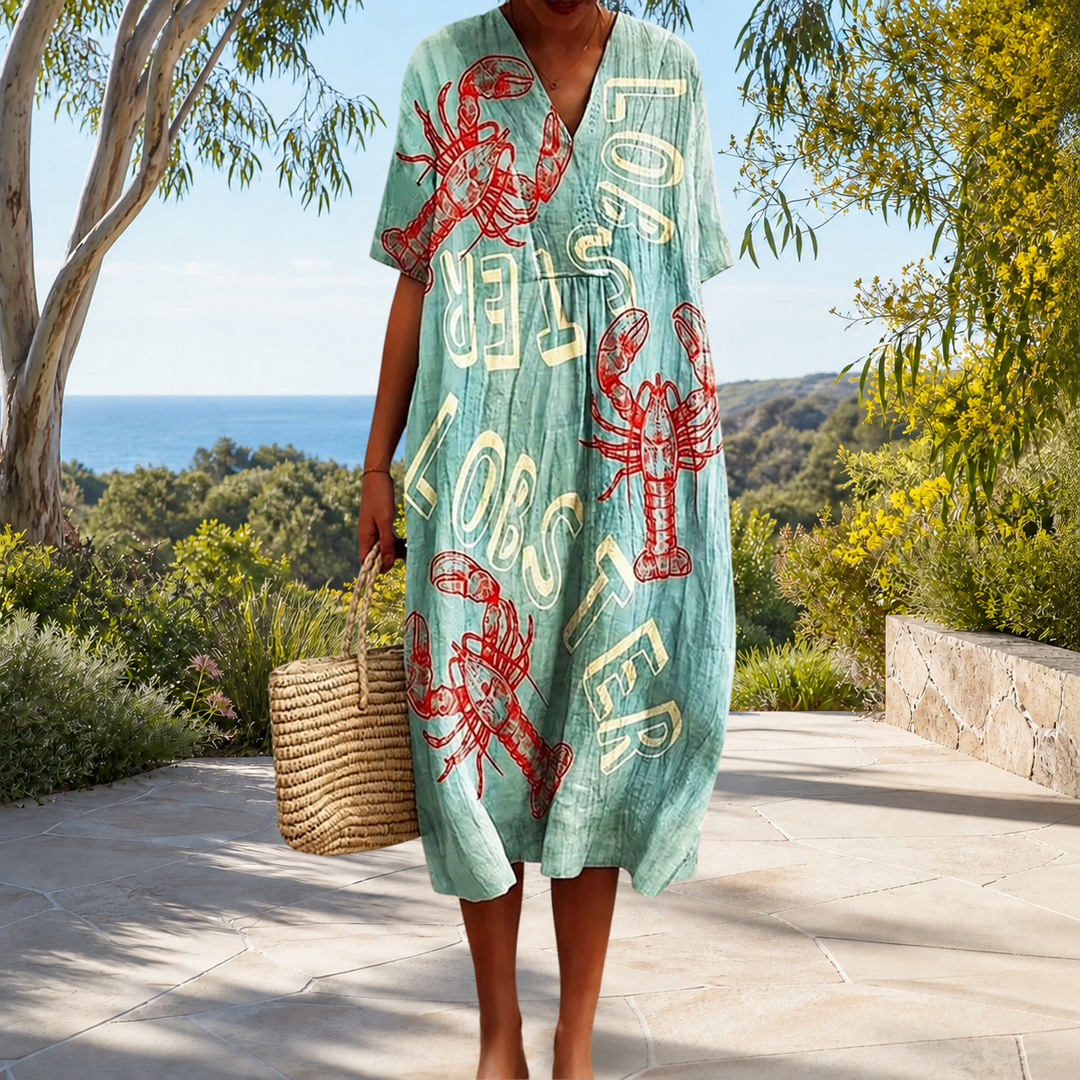 Comfortable spring dress