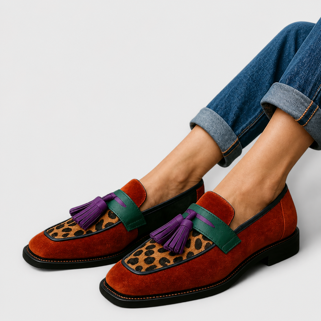 Leonore | Multicolored loafers