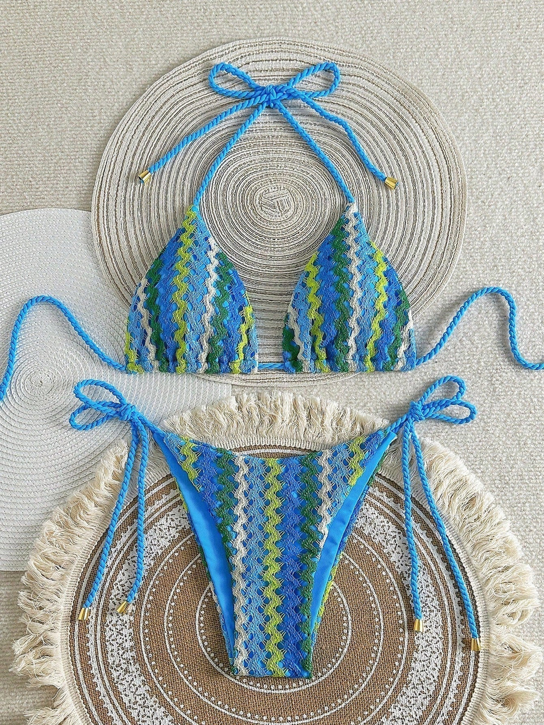 Grace - Crochet Look Triangle Bikini