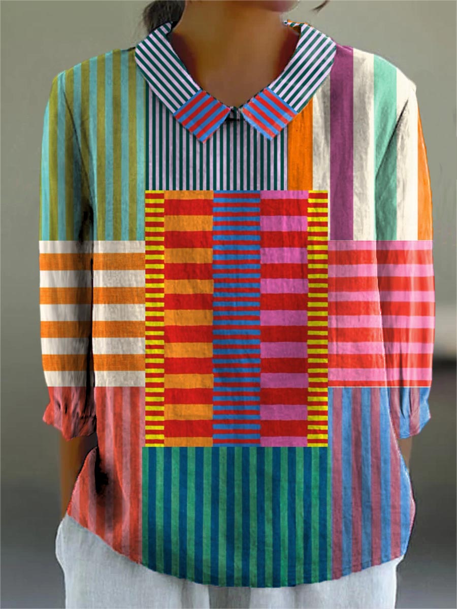 Emma Martha | Artistic blouse with print