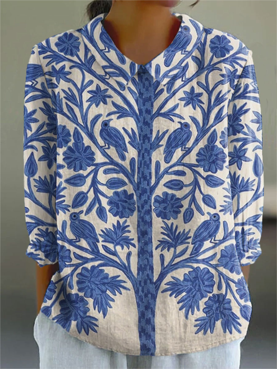 Alice Martha | Artistic blouse with print