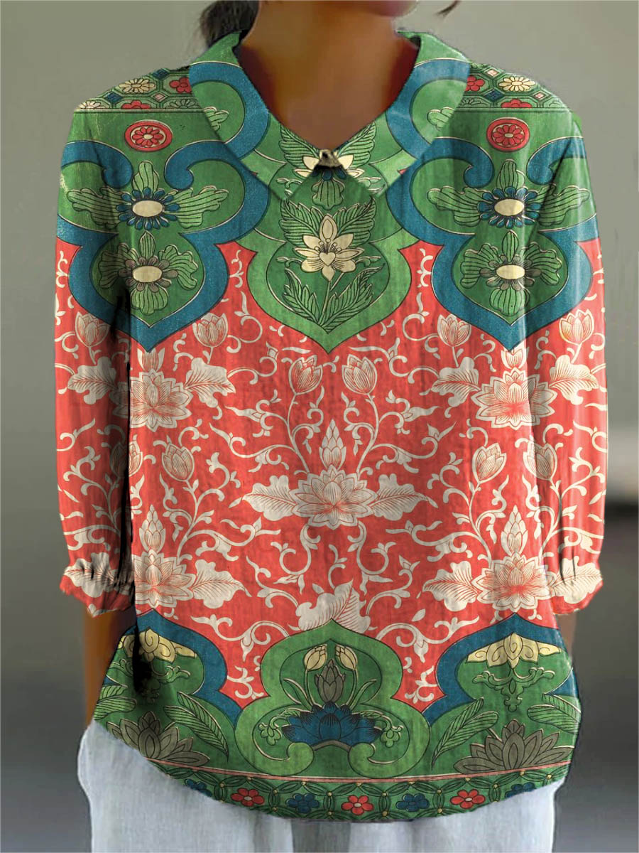 Ruby Lotte | Artistic blouse with print