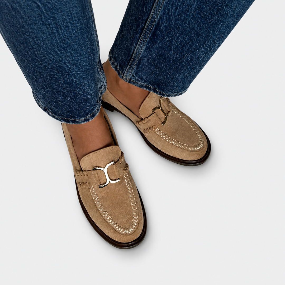 Annette | Suede loafers