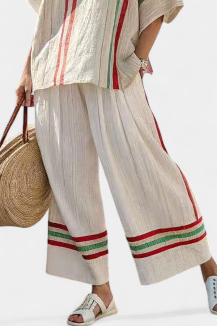 Alice - Mediterranean Striped Set