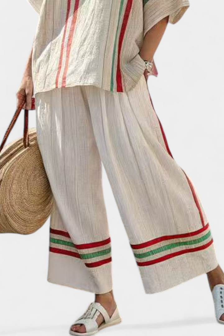 Alice - Mediterranean Striped Set