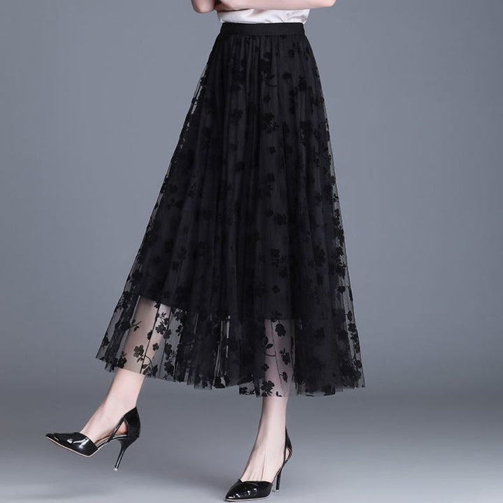 Eliza | Chic Floral Midi Skirt