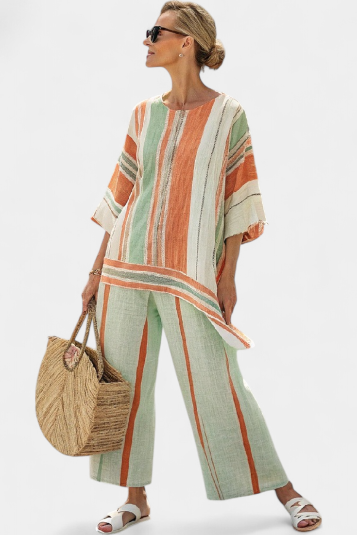 Marley - Linen Striped Set