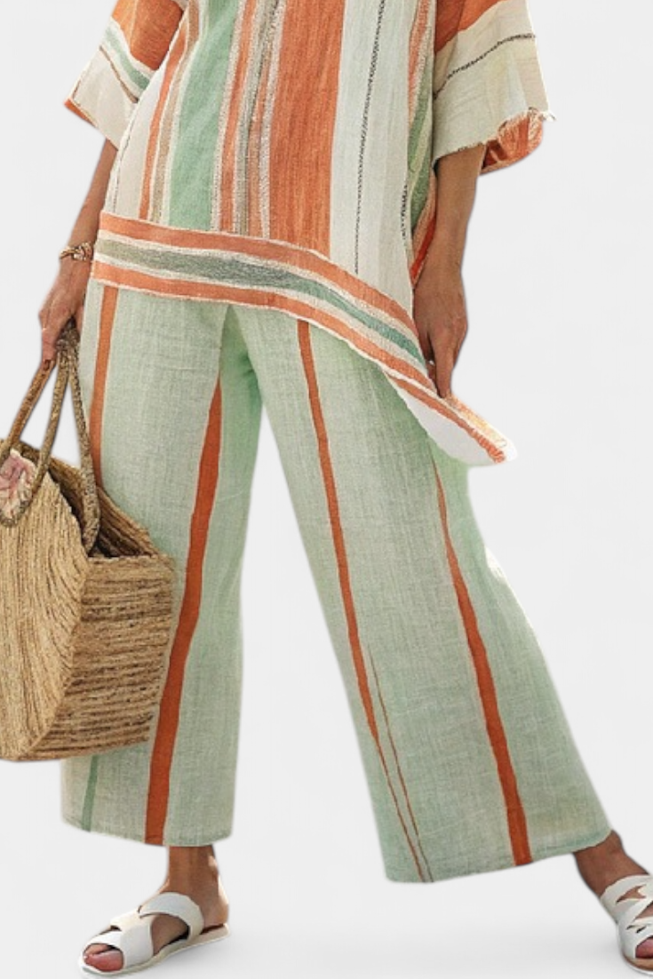 Marley - Linen Striped Set