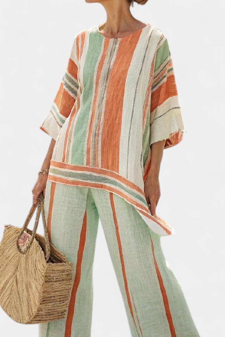 Marley - Linen Striped Set