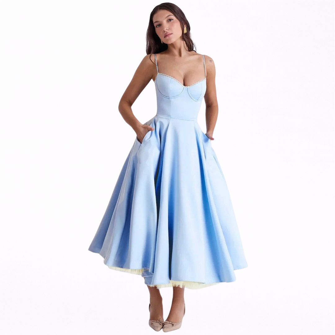 Britta | Luxury midi dress