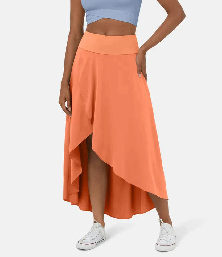 Rachael | Elegant Asymmetric Midi Skirt