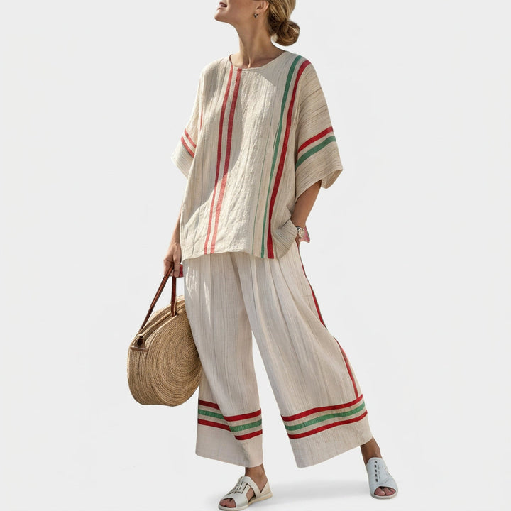 Alice - Mediterranean Striped Set