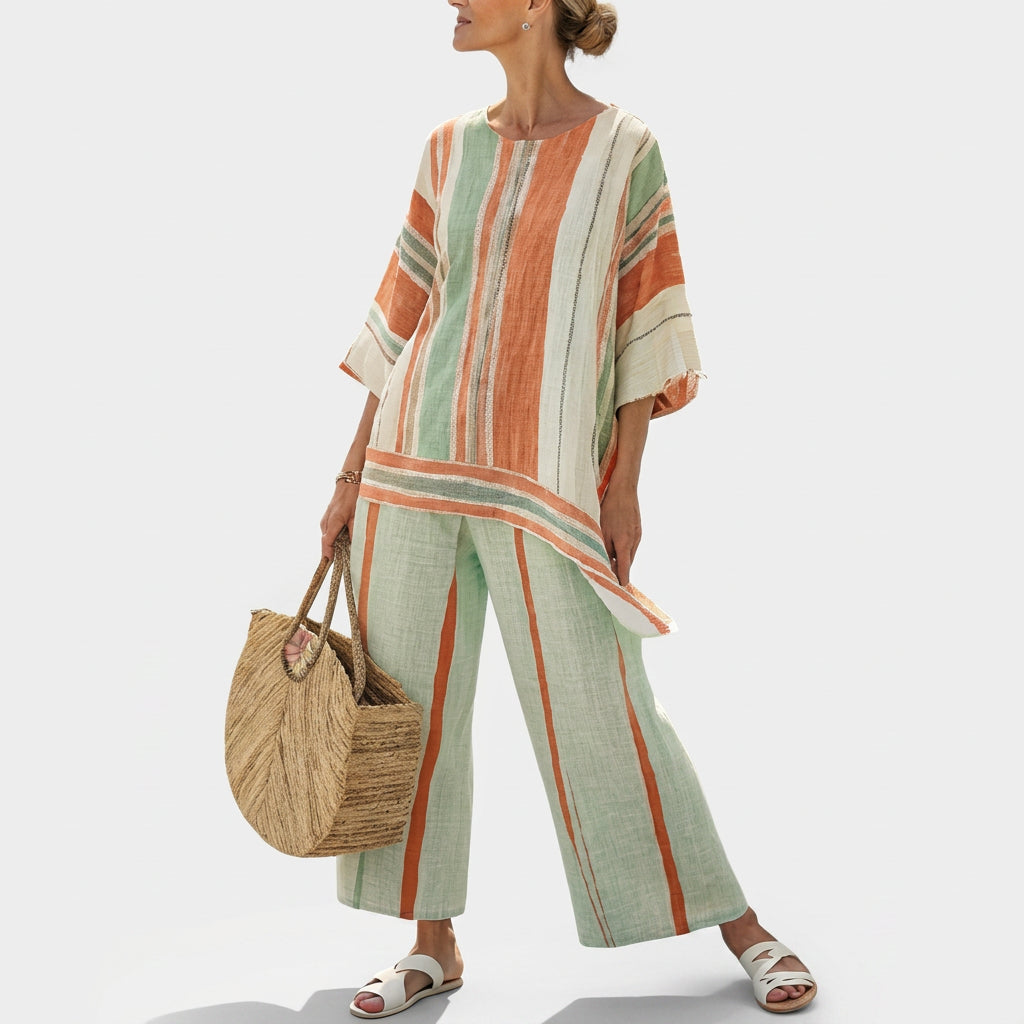 Marley - Linen Striped Set