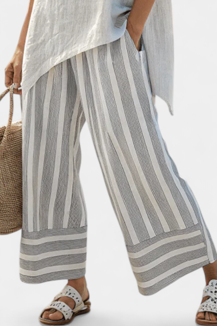 Lila - Asymmetrical Blouse Set