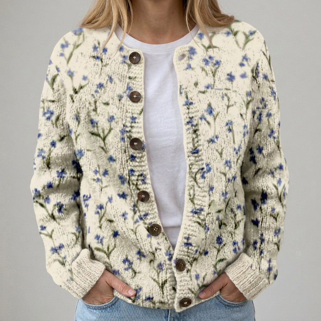 Romy | Cardigan Floral d&