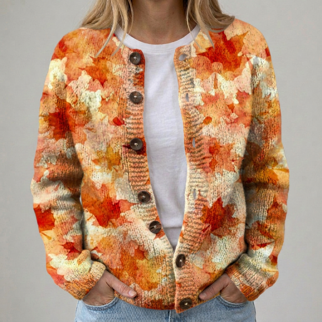 Briarwood | Cardigan Pullover à Imprimé Vintage