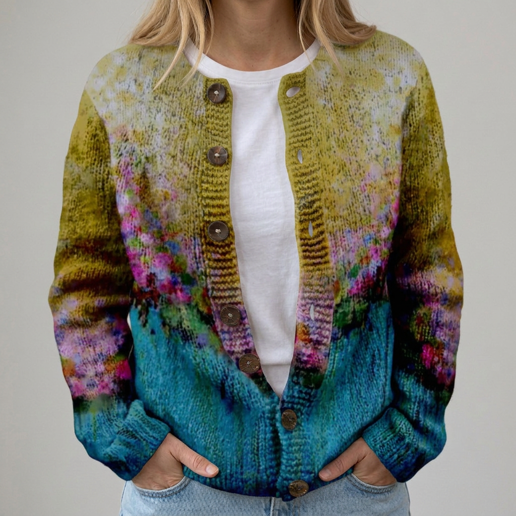 Hanna | Cardigan Floral d&
