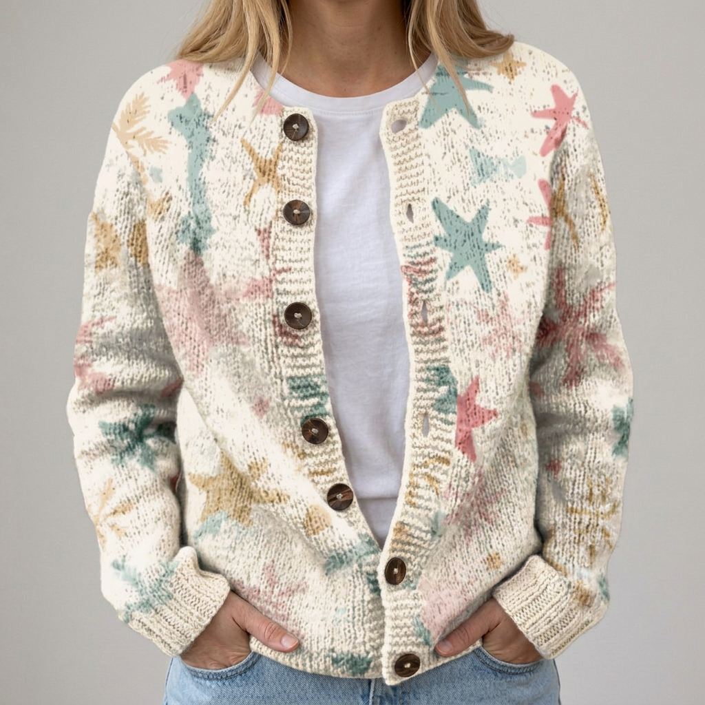 Ella | Cardigan Fleurs d&