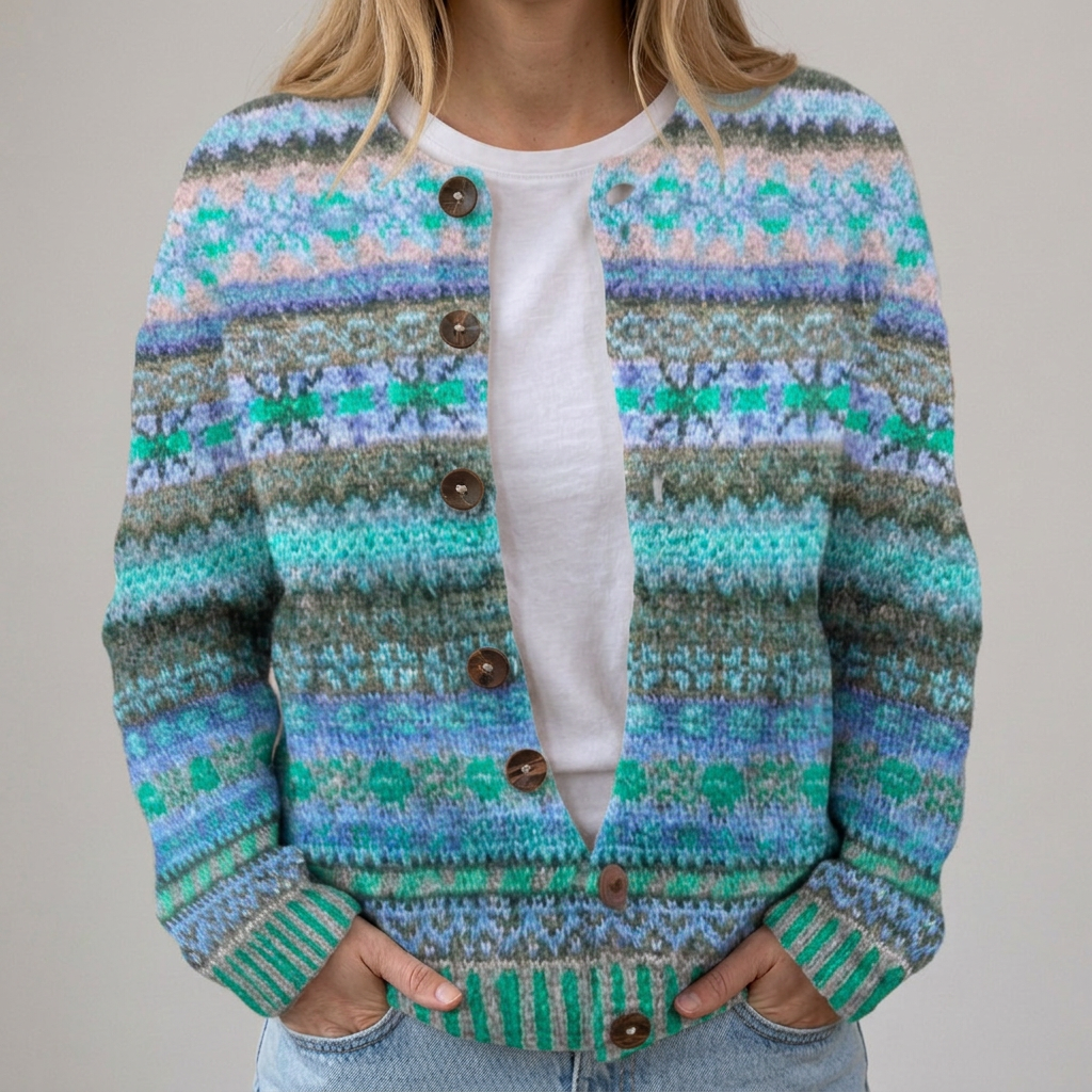 Mia | Cardigan Floral d&