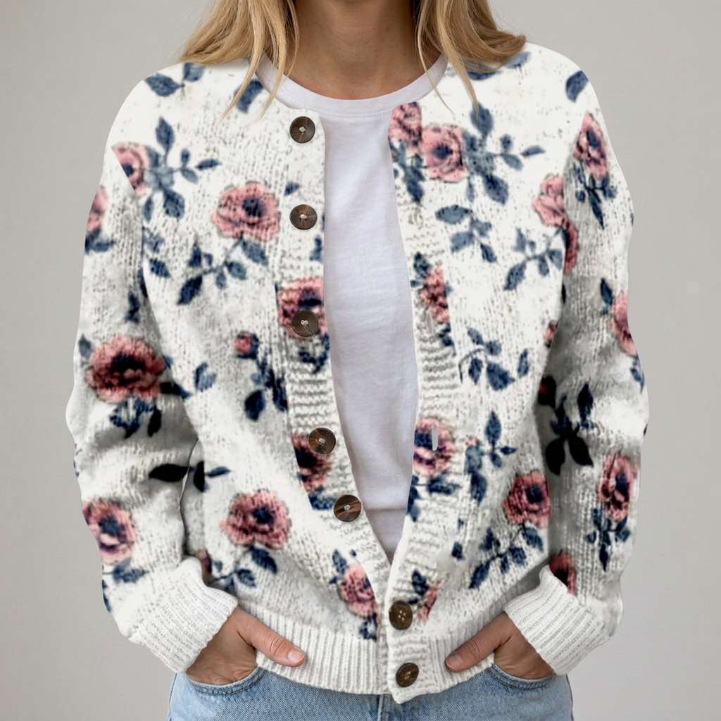 Mika | Cardigan Floral d&