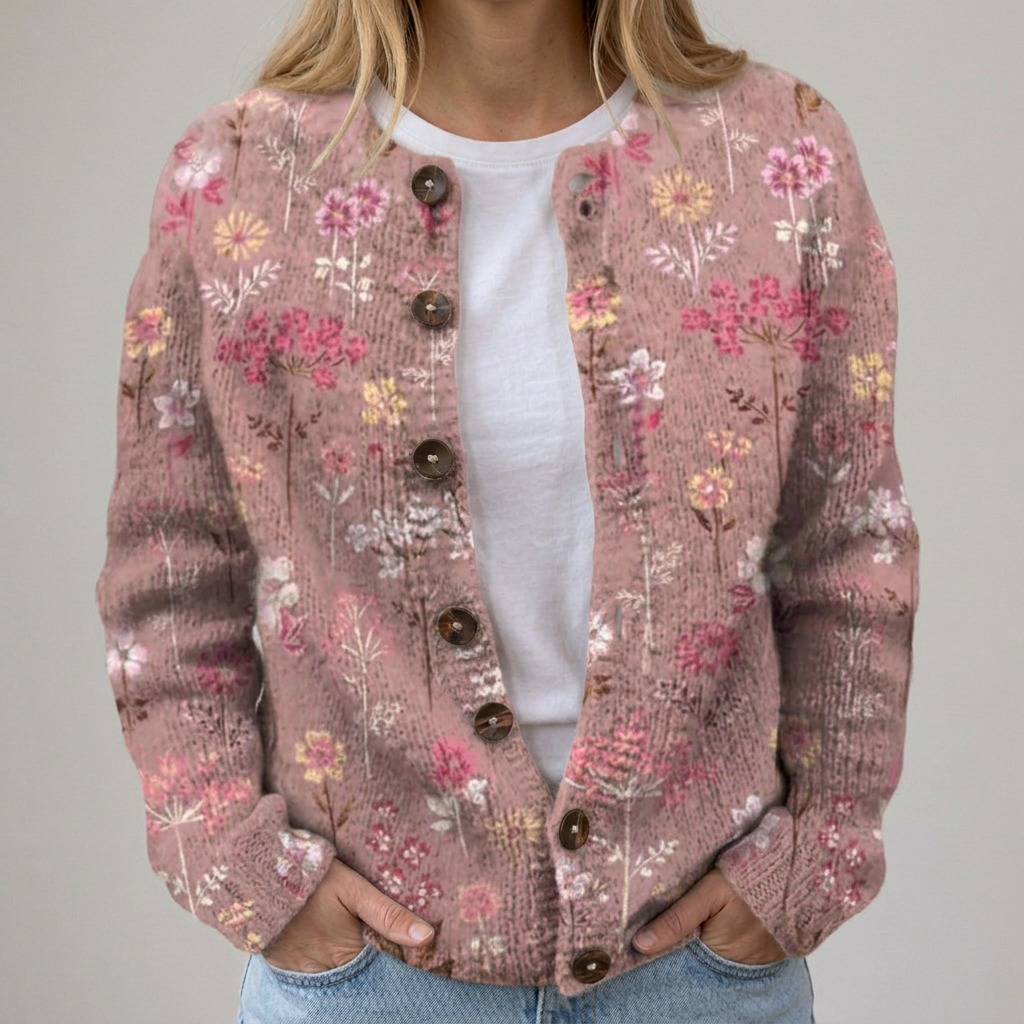 Mina | Cardigan Floral d&
