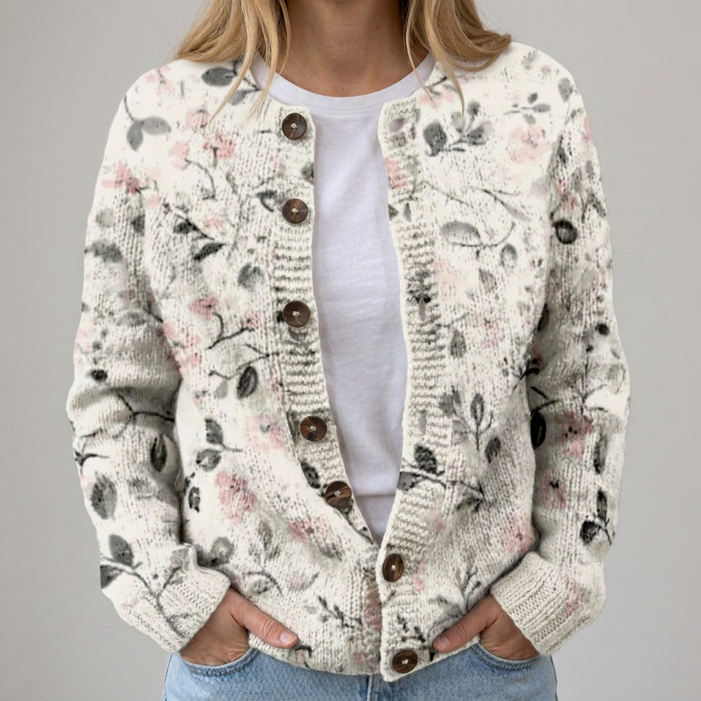 Lina | Cardigan Floral d&