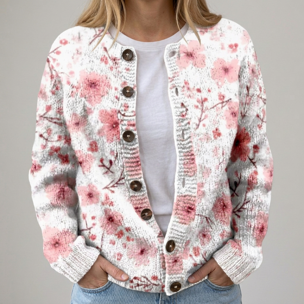 Juna | Cardigan Fleurs d&