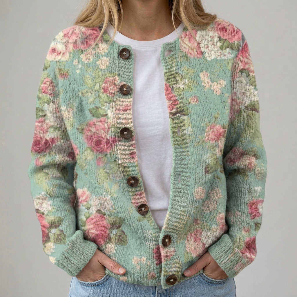 Mila | Cardigan Floral d&